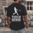 Touchdown Baseball Football Sports Men's Back Print T-Shirt Touchdown Baseball Football Sports Men's Back Print T-Shirt