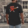 Valentine Baseball Heart Sport Valentines Day Men Boys Kids Men's Back Print T-Shirt Valentine Baseball Heart Sport Valentines Day Men Boys Kids Men's Back Print T-Shirt
