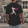 Valentines Day Baseball Batter Silhouette Heart For Men Boys Men's Back Print T-Shirt Valentines Day Baseball Batter Silhouette Heart For Men Boys Men's Back Print T-Shirt