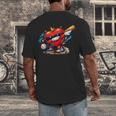 Valentines Day Baseball Dabbing Red Heart Love Boys Men's Back Print T-Shirt Valentines Day Baseball Dabbing Red Heart Love Boys Men's Back Print T-Shirt