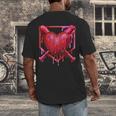 Valentines Day Baseball Red Heart Dab Boys Girls Kids Men's Back Print T-Shirt Valentines Day Baseball Red Heart Dab Boys Girls Kids Men's Back Print T-Shirt