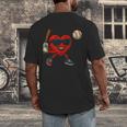 Valentines Day Baseball Red Heart Love Boys Kids Tee Men's Back Print T-Shirt Valentines Day Baseball Red Heart Love Boys Kids Tee Men's Back Print T-Shirt