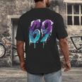 Vintage Baseball 69 Number Men's Back Print T-Shirt Vintage Baseball 69 Number Men's Back Print T-Shirt