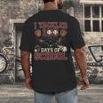 Women's 100 Days Of School Boys Kids Baseball Men's Back Print T-Shirt Women's 100 Days Of School Boys Kids Baseball Men's Back Print T-Shirt