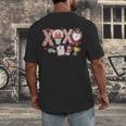 XOXO Physical Education Valentines Day Baseball Football Men Men's Back Print T-Shirt