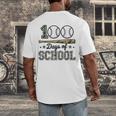 100 Days Of School Baseball Camo Boys School Teacher Men's Back Print T-Shirt 100 Days Of School Baseball Camo Boys School Teacher Men's Back Print T-Shirt