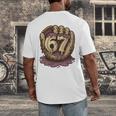 67 Ice Cream Drip Six Seven Baseball Premium Tri-Blend Men's Back Print T-Shirt 67 Ice Cream Drip Six Seven Baseball Premium Tri-Blend Men's Back Print T-Shirt