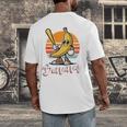 Bananas Baseball Sunset Retro Fruit Sports Boys Kids Men Premium Tri-Blend Men's Back Print T-Shirt Bananas Baseball Sunset Retro Fruit Sports Boys Kids Men Premium Tri-Blend Men's Back Print T-Shirt