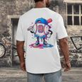 Baseball Drip 8th 8 Year Old Birthday Boys Pitcher Player Men's Back Print T-Shirt Baseball Drip 8th 8 Year Old Birthday Boys Pitcher Player Men's Back Print T-Shirt