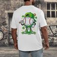 Baseball Drip Ice Cream Apparel Boy Youth St Patrick’s Day Men's Back Print T-Shirt