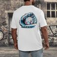 Baseball Drip Ice Cream Sprinkles Baseball Glove Premium Tri-Blend Men's Back Print T-Shirt Baseball Drip Ice Cream Sprinkles Baseball Glove Premium Tri-Blend Men's Back Print T-Shirt