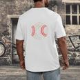 Baseball Gigi Distressed Vintage Grandma Game Day Men's Back Print T-Shirt Baseball Gigi Distressed Vintage Grandma Game Day Men's Back Print T-Shirt