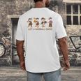 Baseball Goose Baseball Silly Goose Game Day Sports Men's Back Print T-Shirt Baseball Goose Baseball Silly Goose Game Day Sports Men's Back Print T-Shirt
