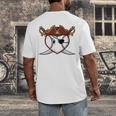 Baseball Heart Pirate Hat Crossed Swords Men Boys Kids Youth Premium Tri-Blend Men's Back Print T-Shirt Baseball Heart Pirate Hat Crossed Swords Men Boys Kids Youth Premium Tri-Blend Men's Back Print T-Shirt