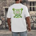 Baseball Icecream St Patrick's Day Lucky Charm Shamrock Drip Men's Back Print T-Shirt Baseball Icecream St Patrick's Day Lucky Charm Shamrock Drip Men's Back Print T-Shirt