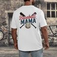 Baseball Mama Squad Proud Sports Mom Game Day Men's Back Print T-Shirt Baseball Mama Squad Proud Sports Mom Game Day Men's Back Print T-Shirt