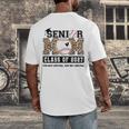 Baseball Senior Class Of 2027 Senior 2027 Graduation Women Men's Back Print T-Shirt