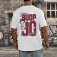Betty Boop Baseball Logo Jersey With Stars Cute Cartoon Men's Back Print T-Shirt Betty Boop Baseball Logo Jersey With Stars Cute Cartoon Men's Back Print T-Shirt