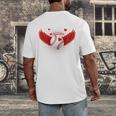Cute Baseball &Cupid Wings Happy Valentines Boys Men Men's Back Print T-Shirt Cute Baseball &Cupid Wings Happy Valentines Boys Men Men's Back Print T-Shirt