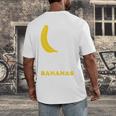 Love Bananas Banana Baseball Men's Back Print T-Shirt Love Bananas Banana Baseball Men's Back Print T-Shirt