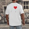 I Love Mamie Heart Grandma Grandmother Grandparent Raglan Baseball Tee Men's Back Print T-Shirt I Love Mamie Heart Grandma Grandmother Grandparent Raglan Baseball Tee Men's Back Print T-Shirt