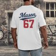 Mason 67 Jersey Baseball Men Women Boys Girls Number 6 7 Men's Back Print T-Shirt