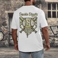 Old School Camo Baseball Drip Double Digits 10th Birthday Men's Back Print T-Shirt
