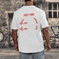 Part Time Warm Up Partner Pitching Baseball Full Time Dad Men's Back Print T-Shirt Part Time Warm Up Partner Pitching Baseball Full Time Dad Men's Back Print T-Shirt