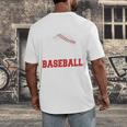 Proud Sister Of A Baseball Senior Class Of 2026 Graduation Men's Back Print T-Shirt Proud Sister Of A Baseball Senior Class Of 2026 Graduation Men's Back Print T-Shirt