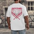 Valentines Baseball Boys Ice Cream Drip Heart Youth Kids Men's Back Print T-Shirt Valentines Baseball Boys Ice Cream Drip Heart Youth Kids Men's Back Print T-Shirt