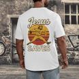Youth Boy Baseball Jesus Saves Christian Baseball Religious Men's Back Print T-Shirt Youth Boy Baseball Jesus Saves Christian Baseball Religious Men's Back Print T-Shirt
