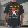 100 Days Of School Baseball Bat 100th Day Of School Boys Men's Back Print T-Shirt 100 Days Of School Baseball Bat 100th Day Of School Boys Men's Back Print T-Shirt