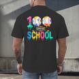 100 Days Of School Baseball Boys Kids Colorful 100th Day Men's Back Print T-Shirt 100 Days Of School Baseball Boys Kids Colorful 100th Day Men's Back Print T-Shirt