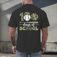 100 Days Of School Baseball Camo Art For Boys Kids Students Men's Back Print T-Shirt 100 Days Of School Baseball Camo Art For Boys Kids Students Men's Back Print T-Shirt