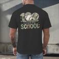 100 Days Of School Baseball Camo Celebration Men's Back Print T-Shirt 100 Days Of School Baseball Camo Celebration Men's Back Print T-Shirt