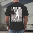 100 Days Of School Boys Kids 100th Day Balls For Baseball Men's Back Print T-Shirt 100 Days Of School Boys Kids 100th Day Balls For Baseball Men's Back Print T-Shirt
