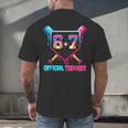 13th Birthday Official Teenager 67 Baseball Drip Boys Men's Back Print T-Shirt