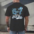 6 7 Meme Official Teenager 13th Birthday Baseball Boy Men's Back Print T-Shirt