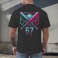 67 Baseball Drip Six Seven Gen Alpha Slag Men's Back Print T-Shirt 67 Baseball Drip Six Seven Gen Alpha Slag Men's Back Print T-Shirt
