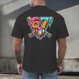 67 Baseball Ice Cream Drip Number Men's Back Print T-Shirt 67 Baseball Ice Cream Drip Number Men's Back Print T-Shirt