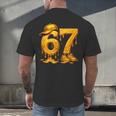 67 Brain Rot Meme Baseball Ice Cream Drip For Kids & Teens Men's Back Print T-Shirt 67 Brain Rot Meme Baseball Ice Cream Drip For Kids & Teens Men's Back Print T-Shirt