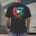 67 Ice Cream Drip Baseball Meme – Six Seven Gen Alpha Men's Back Print T-Shirt