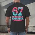 67 Ice Cream Drip Baseball For Men Women Kids Men's Back Print T-Shirt 67 Ice Cream Drip Baseball For Men Women Kids Men's Back Print T-Shirt