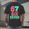 67 Ice Cream Drip Baseball Six Seven 6-7 Meme Teen Boy Men's Back Print T-Shirt 67 Ice Cream Drip Baseball Six Seven 6-7 Meme Teen Boy Men's Back Print T-Shirt