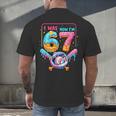 7th Birthday Boys I Was 6 Now I'm 7 Baseball Ice Cream Drip Men's Back Print T-Shirt 7th Birthday Boys I Was 6 Now I'm 7 Baseball Ice Cream Drip Men's Back Print T-Shirt