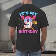 9th Birthday Baseball 9 Year Old Ice Cream Drip Boy Baseball Men's Back Print T-Shirt 9th Birthday Baseball 9 Year Old Ice Cream Drip Boy Baseball Men's Back Print T-Shirt
