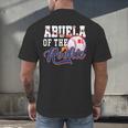 Abuela Rookie Of Year 1st Birthday Baseball Theme Matching Men's Back Print T-Shirt