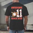 Awesome Since 2015 11 Year Old Boys Bday Baseball Theme Men's Back Print T-Shirt Awesome Since 2015 11 Year Old Boys Bday Baseball Theme Men's Back Print T-Shirt