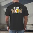 Ball Mom Leopard Baseball Softball Player Mom Men's Back Print T-Shirt Ball Mom Leopard Baseball Softball Player Mom Men's Back Print T-Shirt