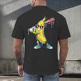 Banana Baseball Drip Kids Youth Boys Girls Men's Back Print T-Shirt